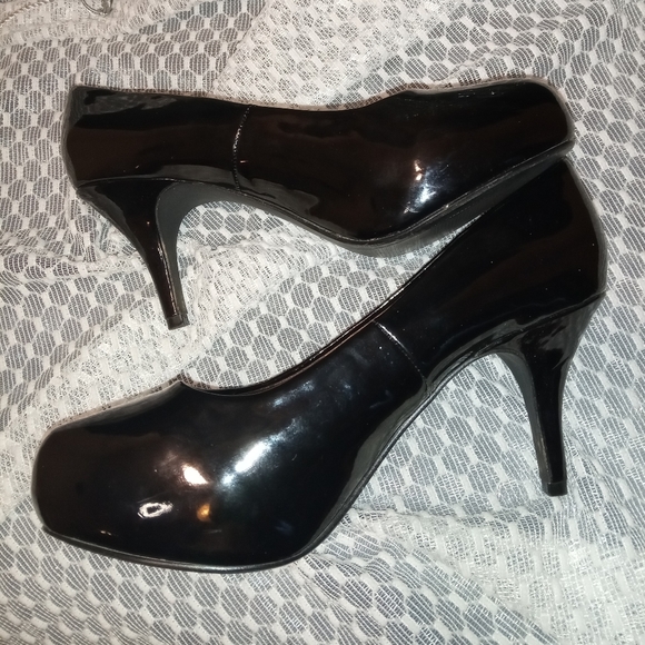 CATO | BLACK PATENT LEATHER 3-IN HEEL | SIZE 9 | NWOT - Picture 6 of 6